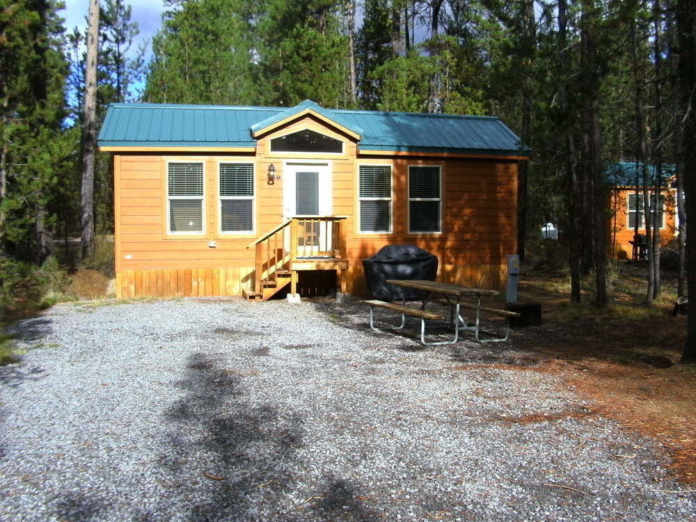 Bend-Sunriver Camping Resort Studio Cabin 6 Exterior foto